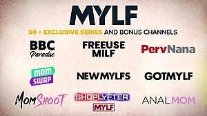 Luscious stepmom and stepdaughter caught naughty, facing dick justice