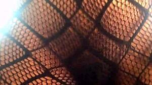 hey, check out this ebony teen getting fucked in her stockings 😏