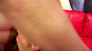 Tricia Marx Takes On Two Dicks With Blowjob And Facial