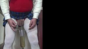 I just love to fill it then swallow it part 1