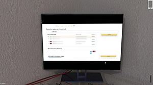 Milf Rides Big Cock Rough Cowgirl Cum on Dress