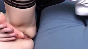 sexy amateur sucks cock in hospital, craving a hard fuck