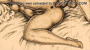 Vintage Erotic Drawings Collection