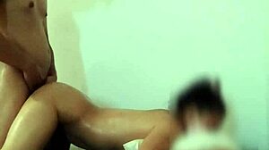 Male Masseur Fucks Thai Milf in Doggystyle During Homemade Session