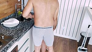 Big Ass Milf Dancing In Kitchen – Got Fucked?