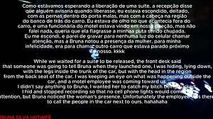 brasileira bruna silva hotwife's first blowjob encounter with a slut 😏
