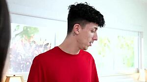 Feeling The Perverted Twist As Step Aunt Chloe Amour Gets Caught Licking Ass And Pussy.