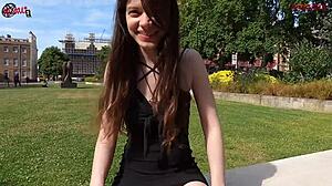 Flashing My Pussy In London