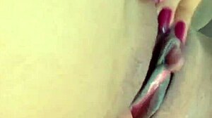 The young naughty girl squirts and begs for him to cum in her wet pussy