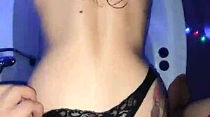 Hot sex in the bathroom includes blowjobs and big tits on display