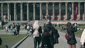 One day with a fan in berlin