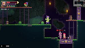 Scarlet maiden's live stream part 2, conquering the roguelike second floor boss!