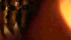 Lesbian slave undergoes branding and training