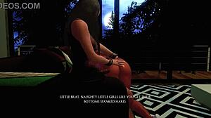 3D Gay Teen 18+ In Diaper Punished With Spanking And Paddling Until Crying.