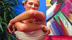 Tricia Marx Takes On Two Dicks With Blowjob And Facial