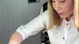 Russian Master Sugarnadya Trims Before Hospital Ejaculation