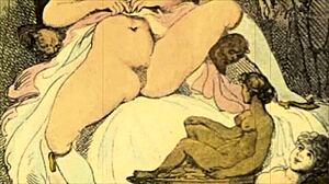 Check out this vintage erotic cartoon illustration
