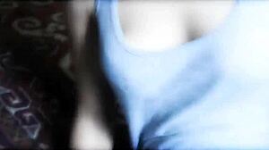 russian students having fun with home activities