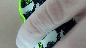 teen student fingers my pussy in public pool - risky!