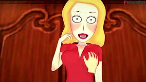 Beth Smith Having Wild Sex in Rick y Morty Fantasy, OMG!