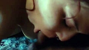 me calientan mucho sus ricas mamadas de mi esposa curvy.