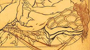 Vintage Erotic Drawings Bring Bold Sensual Fantasies to Life