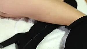 Can You Handle This Milf In Those Boots Showing Off Her Shaved Pussy?