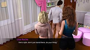 nursing back to pleasure in this erotic game