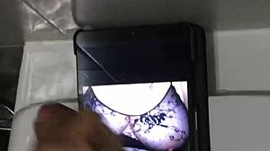 Texas Mature Receives Cumtribute from Big Cock Handjob in USA