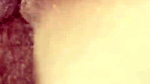 I-I entering my girlfriend hairy pussy close up