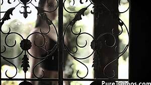 Glamcore Babes Share Cock In Taboo Threeway Fantasy.