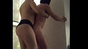 Stepmom's big ass gets assfucked by stepson at home