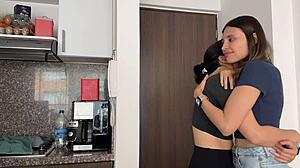 I’m the lover of my friend’s husband, so I comfort her with lesbian sex 😘