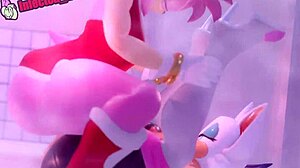 i can't believe amy is fucking futa rouge so hard in that cartoon.