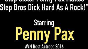 Exclamatory-Raw Step Sister Penny Pax Gets Step Bro Rock Hard!