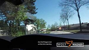 Slut Julia Fucks in Public