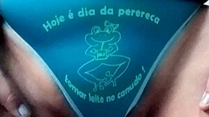 Panties With Spicy Phrase Tease Horny Latina BBW Fetish