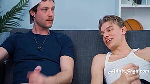 is it odd for two straight guys to jerk off watching porn?