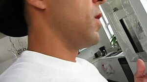 The girl says, 'I'm excited for a hard wild fuck'