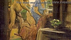 Vintage Erotic Art Captures Timeless Sensual Sketches