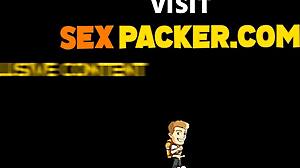 Blonde russian pornstar cherry kiss homemade anal creampie by tourist