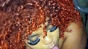 Stepsister begs for mouth filled with milk.