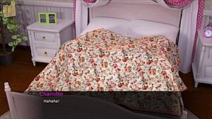 nursing back to pleasure in this erotic game