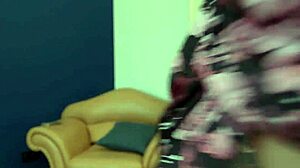 I JOINED two BABES for HARDCORE threesome BENT OVER