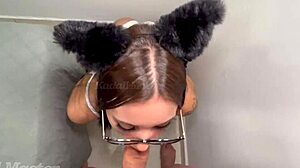 novinha sucked me good after carnival in kitten outfit?