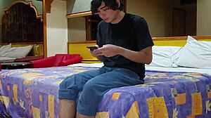 Leo Esteban fucks twink in trailer