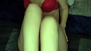 would you mind joining me for some solo time. blonde milf gives instructions.