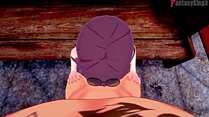 kafka's hard fucking with ahegao face in honkai star rail... see through pov on sheer or ptrn fantasyking3!