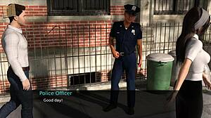 nursing back to pleasure in this erotic game