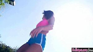 Seth Gamble and Adriana Chechik Share Emotional Blowjob Fucking Handjob Cumshot